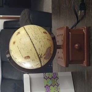 Scentsy Around the World Globe Wax Warmer Element - Retired